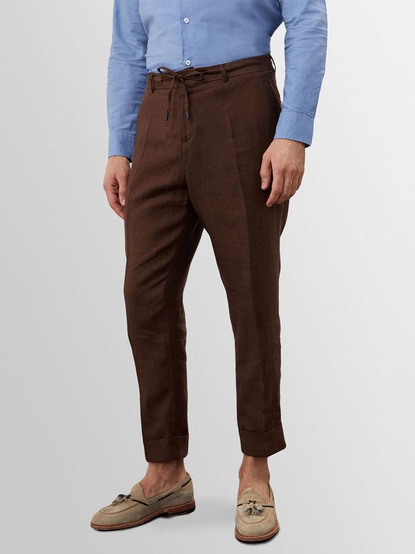 Antioch Antioch Hlače na crtu  smeđa