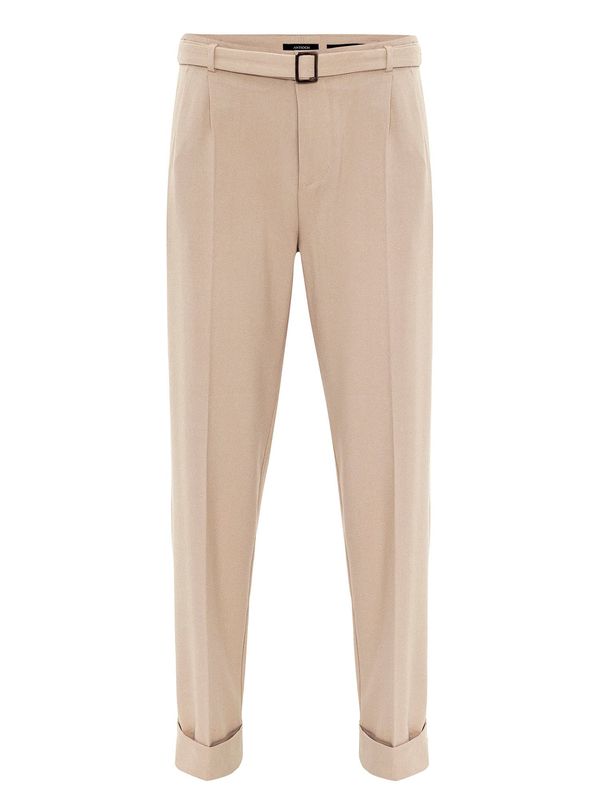 Antioch Antioch Hlače na crtu  svijetlobež