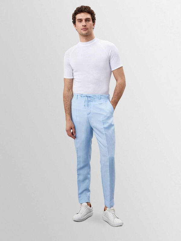 Antioch Antioch Hlače na crtu  svijetloplava