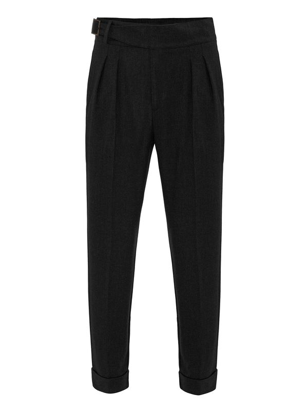 Antioch Antioch Hlače s naborima 'Abelard'  crna