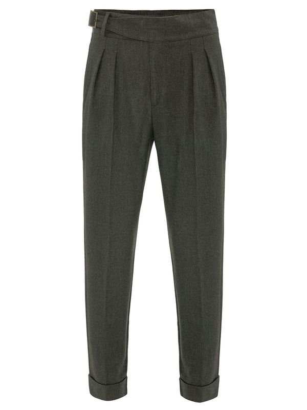 Antioch Antioch Hlače s naborima 'Abelard'  zelena