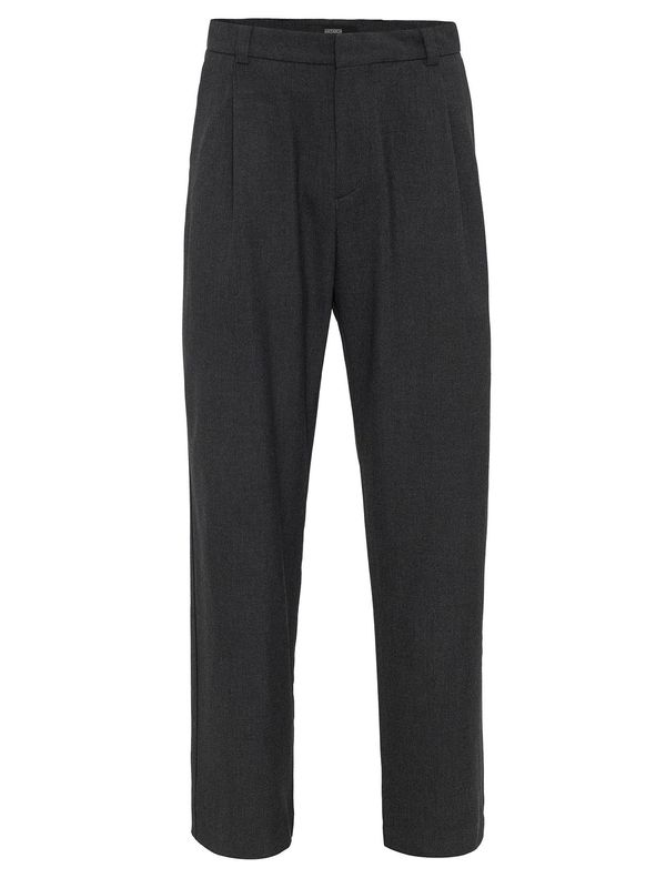 Antioch Antioch Hlače s naborima  antracit siva