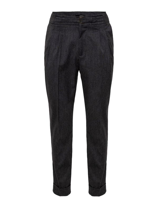 Antioch Antioch Hlače s naborima  antracit siva