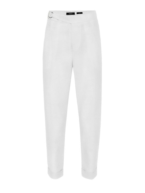 Antioch Antioch Hlače s naborima  bijela