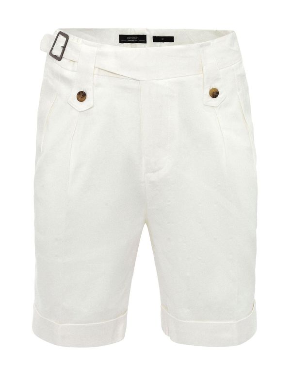 Antioch Antioch Hlače s naborima  bijela