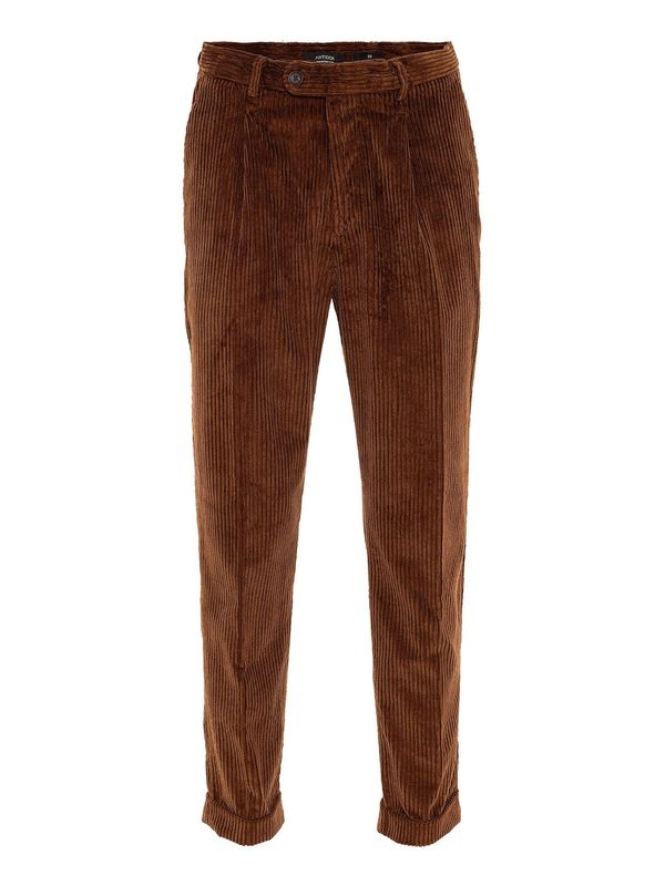 Antioch Antioch Hlače s naborima  boja devine dlake (camel)