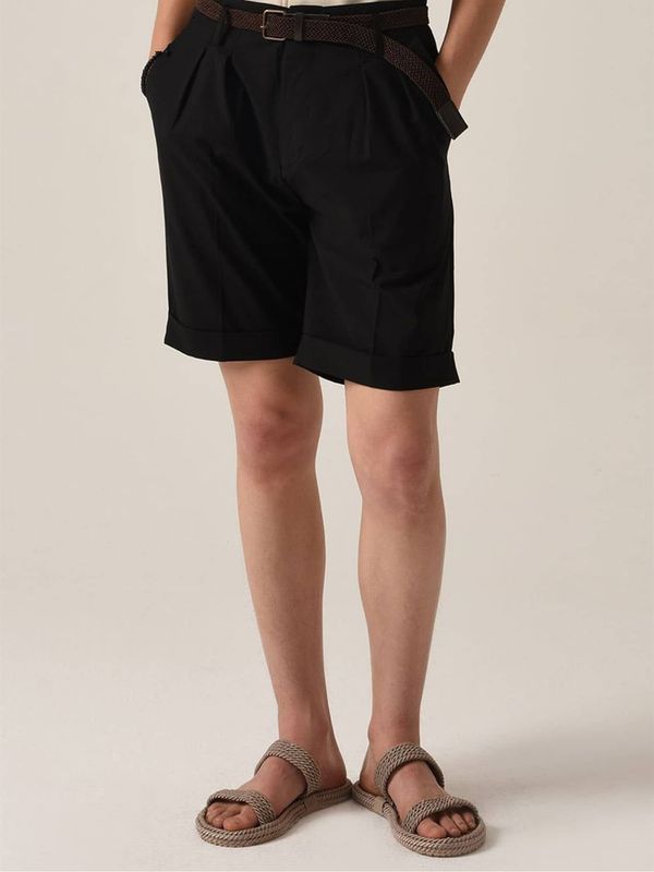 Antioch Antioch Hlače s naborima  crna