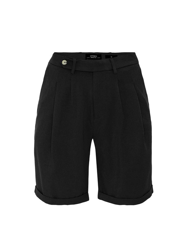 Antioch Antioch Hlače s naborima  crna