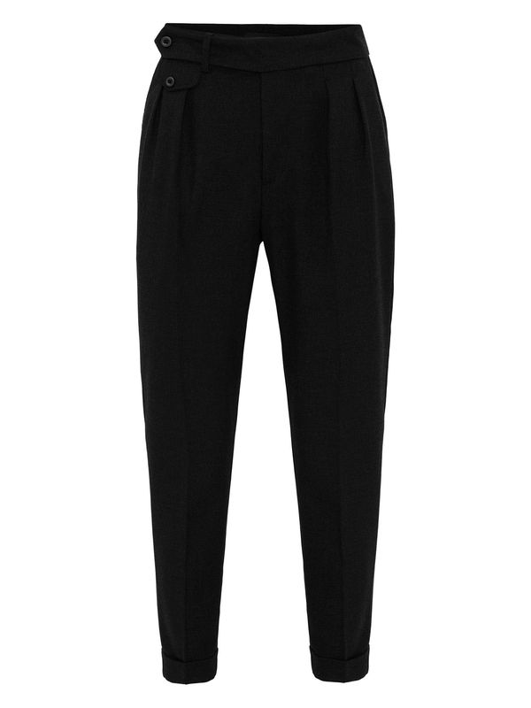 Antioch Antioch Hlače s naborima 'Diedrich'  crna