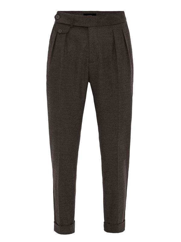 Antioch Antioch Hlače s naborima 'Diedrich'  smeđa