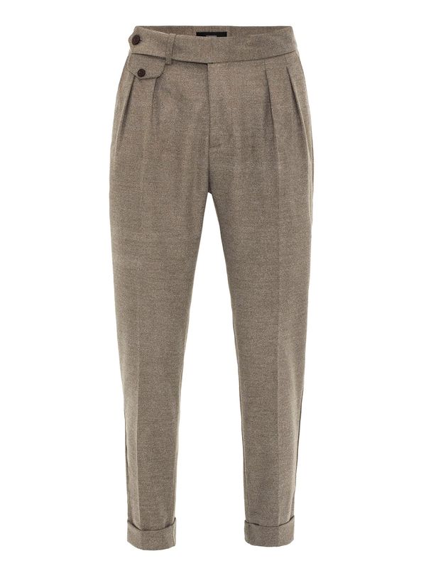 Antioch Antioch Hlače s naborima 'Diedrich'  svijetlosmeđa