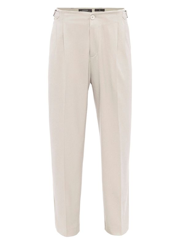 Antioch Antioch Hlače s naborima  ecru/prljavo bijela