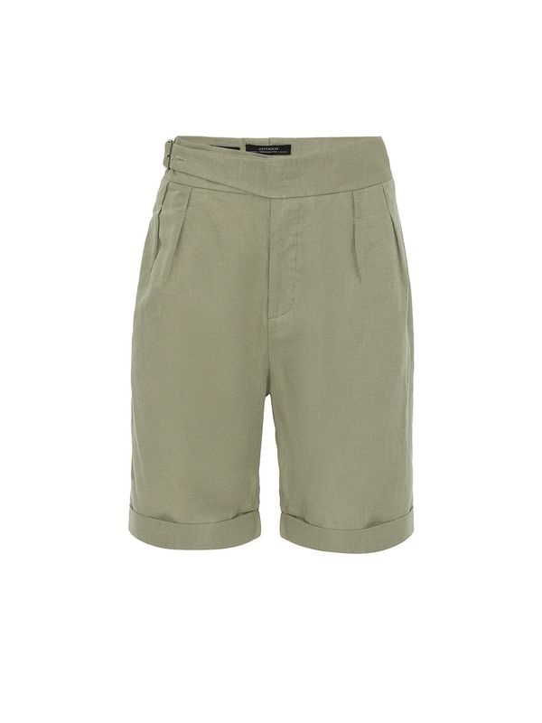 Antioch Antioch Hlače s naborima  kaki