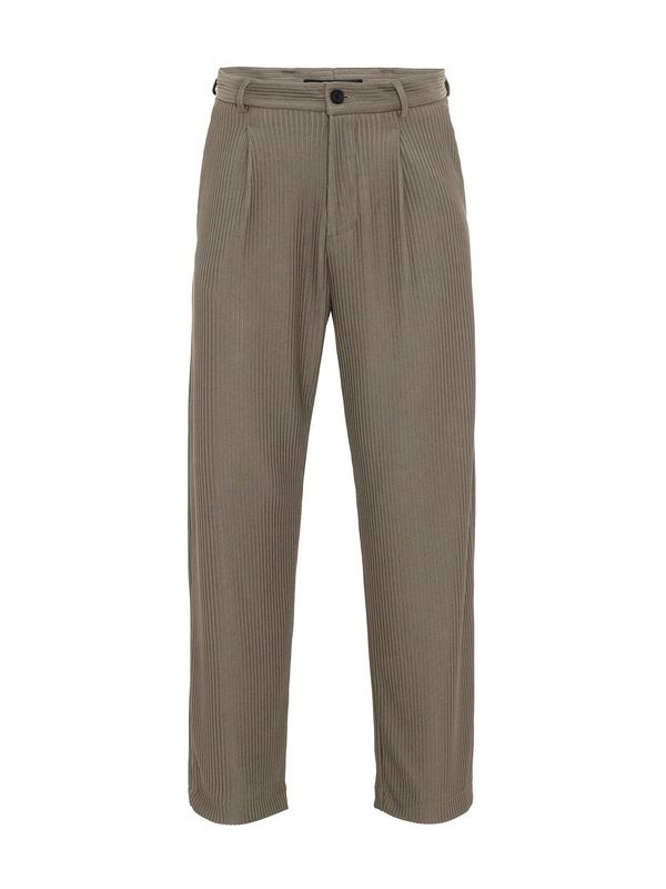 Antioch Antioch Hlače s naborima  kaki