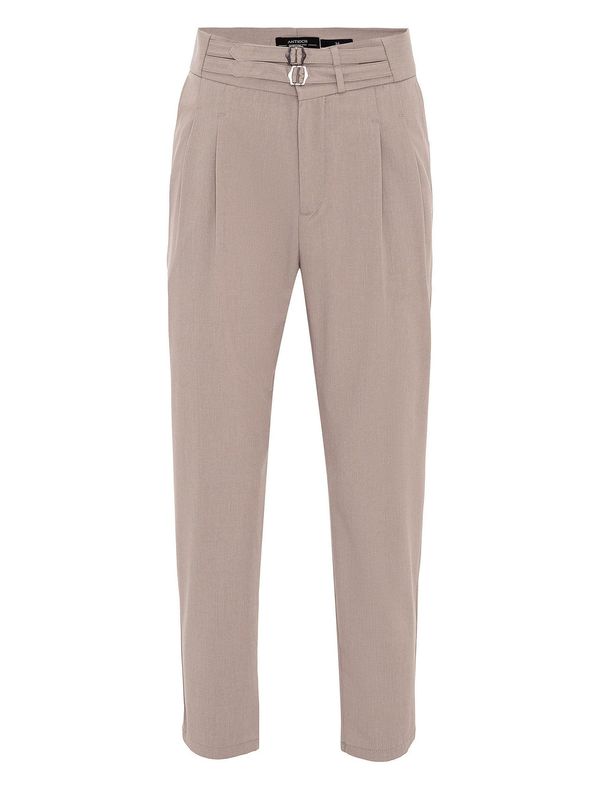 Antioch Antioch Hlače s naborima  kameno siva