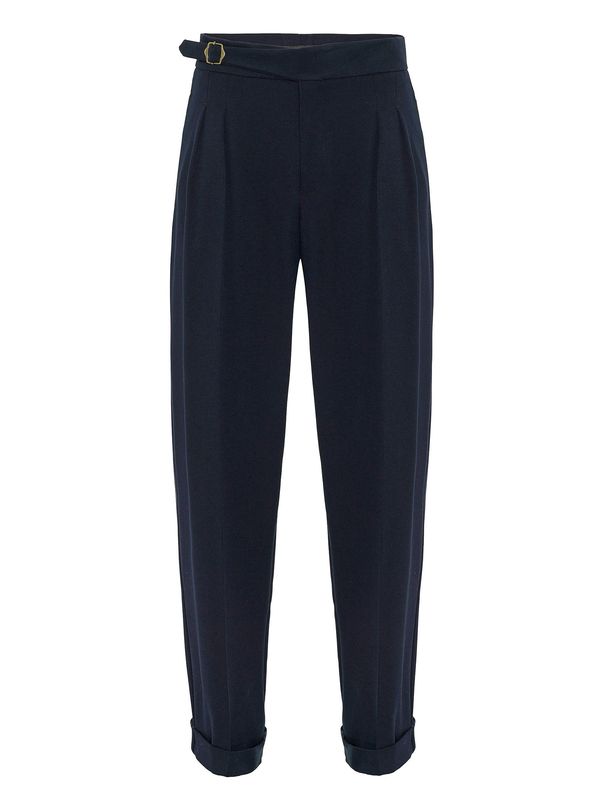 Antioch Antioch Hlače s naborima 'Ludovico'  mornarsko plava