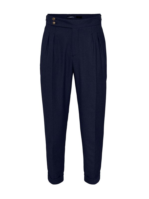 Antioch Antioch Hlače s naborima  mornarsko plava