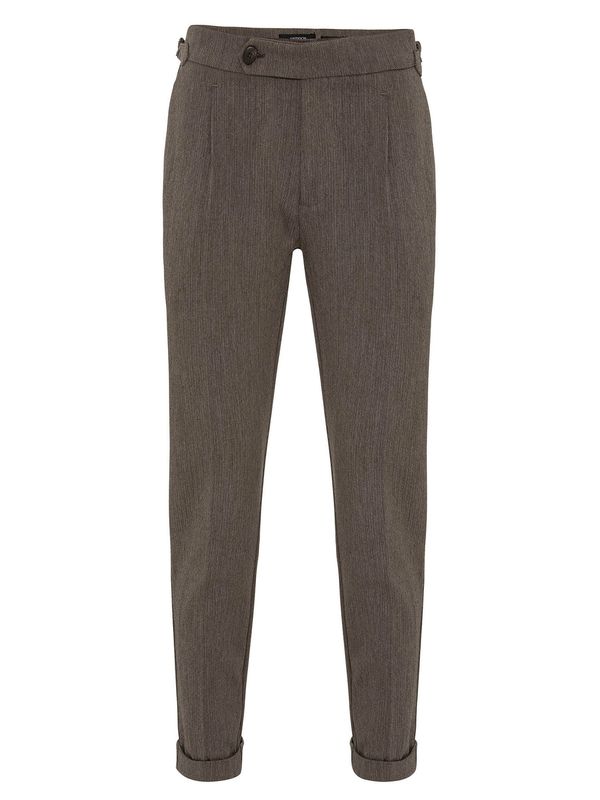 Antioch Antioch Hlače s naborima 'Nikolaus'  smeđa