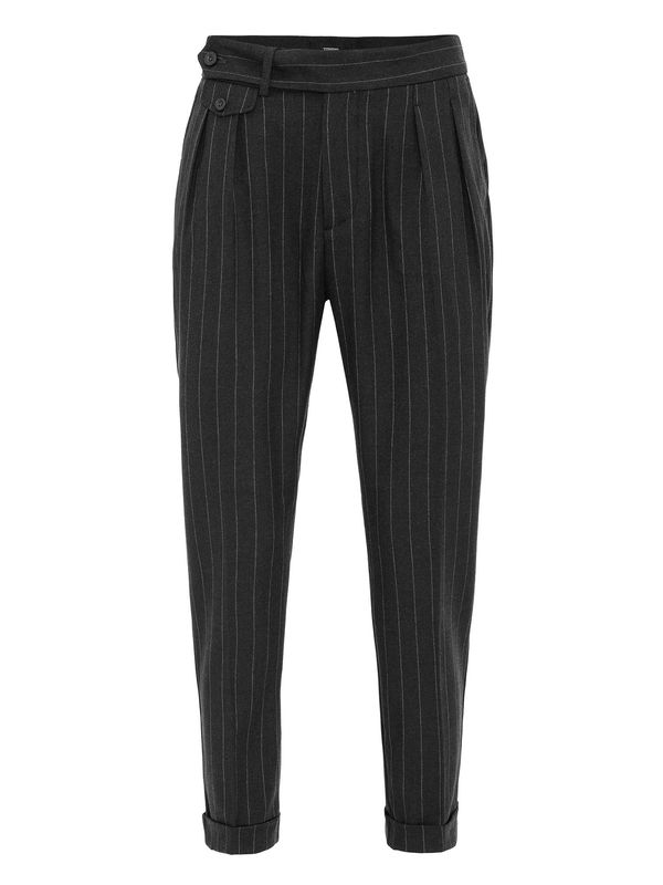 Antioch Antioch Hlače s naborima 'Sifreida'  crna