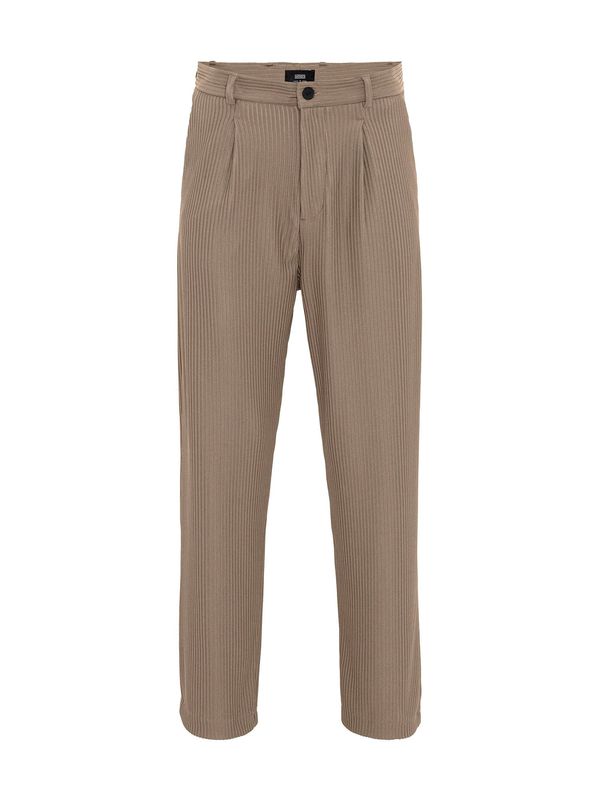 Antioch Antioch Hlače s naborima  smeđa