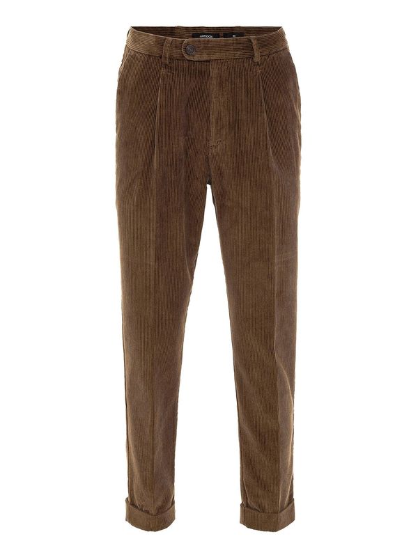 Antioch Antioch Hlače s naborima  smeđa