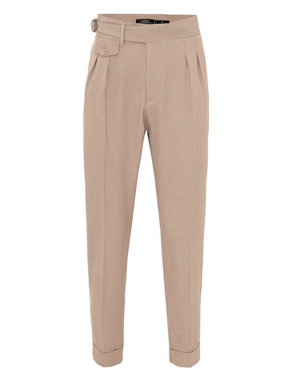 Antioch Antioch Hlače s naborima  svijetlobež