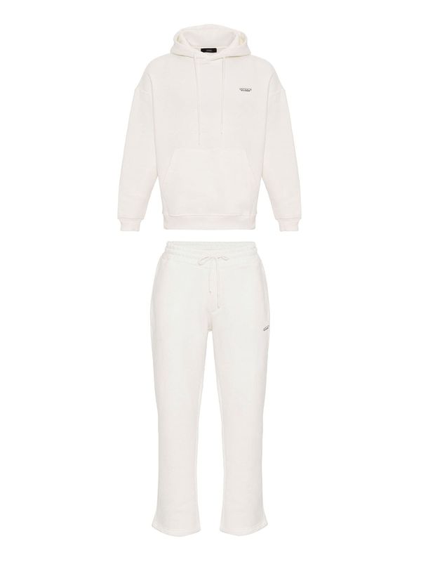 Antioch Antioch Jogging komplet  ecru/prljavo bijela / crna