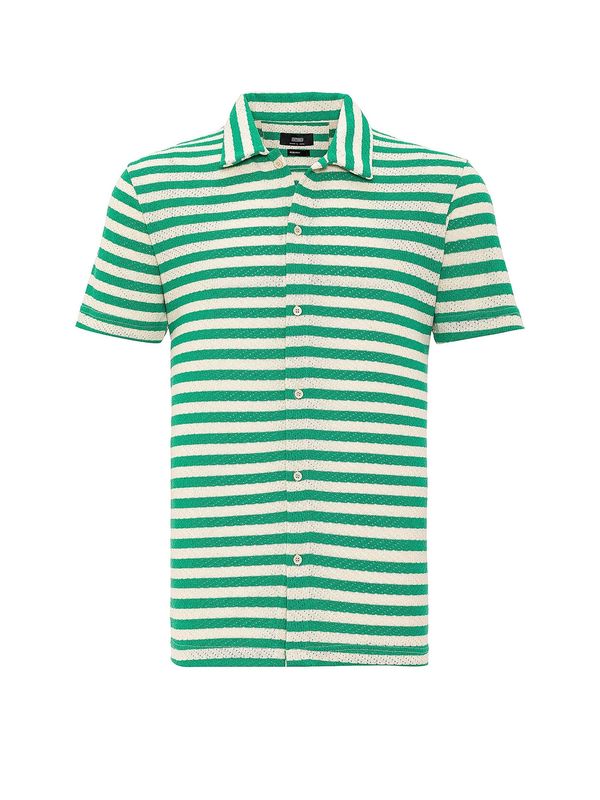 Antioch Antioch Košulja  boja pijeska / tamno zelena