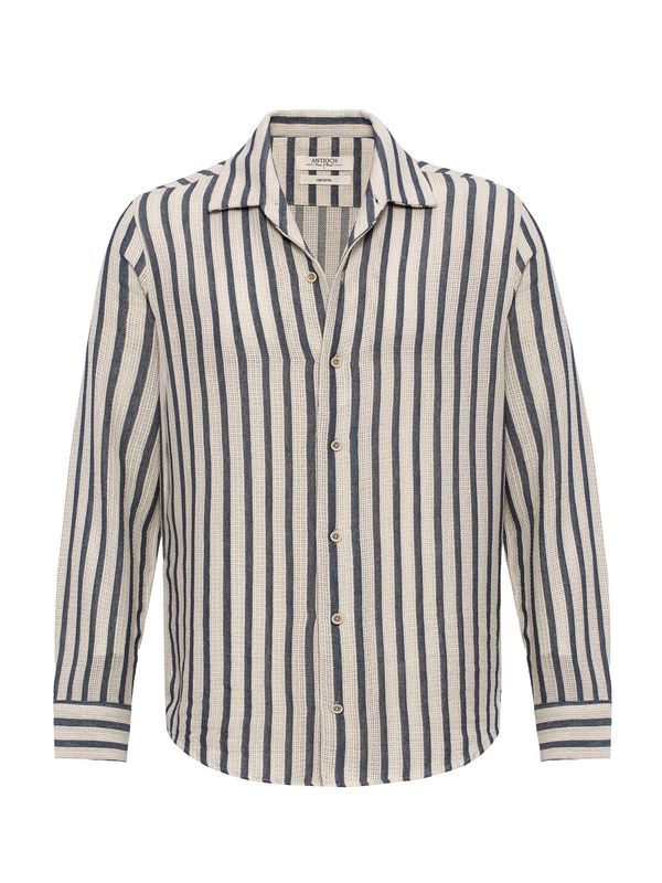 Antioch Antioch Košulja  ecru/prljavo bijela / indigo