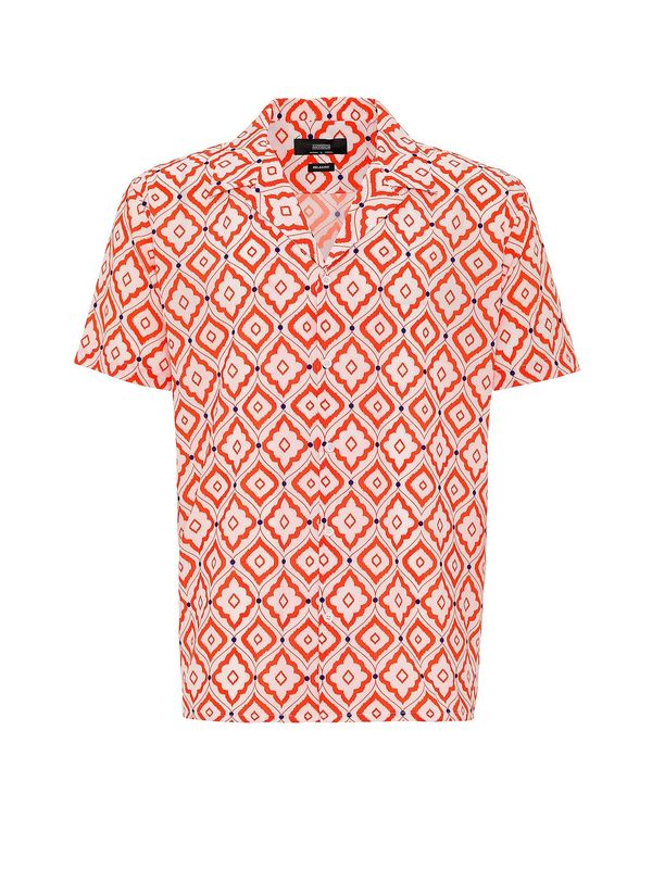 Antioch Antioch Košulja  mornarsko plava / narančasta / marelica