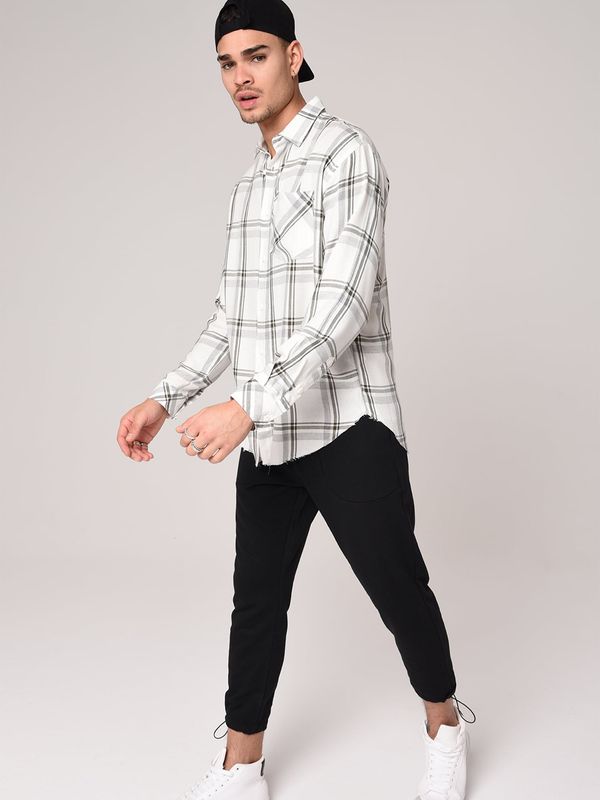 Antioch Antioch Košulja  siva / bijela