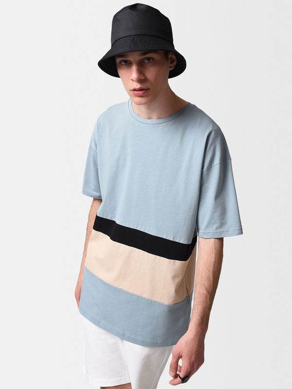 Antioch Antioch Majica  bež / plava / crna