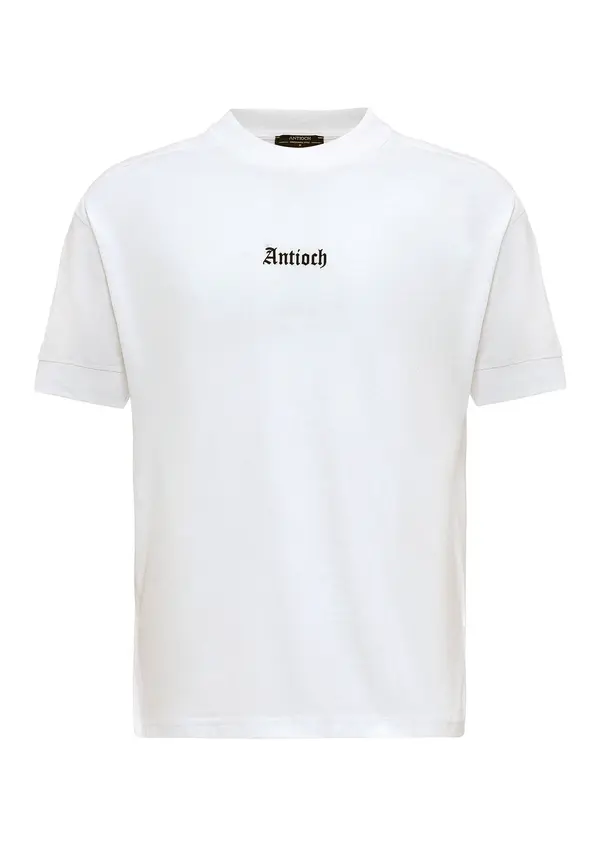 Antioch Antioch Majica  crna / bijela