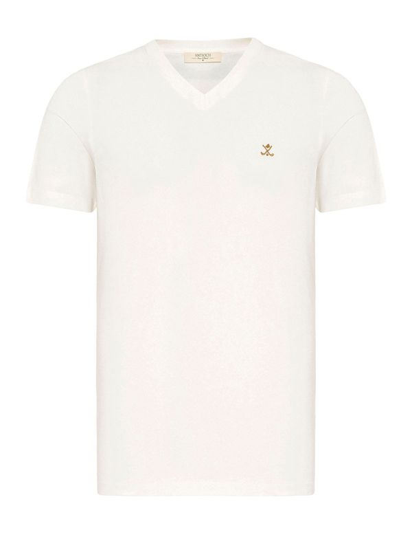 Antioch Antioch Majica  ecru/prljavo bijela / žuta