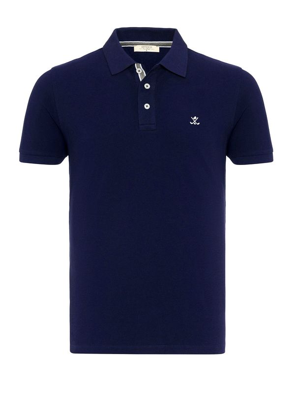 Antioch Antioch Majica  mornarsko plava / bijela