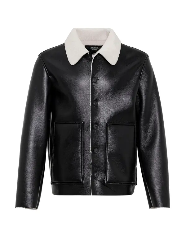 Antioch Antioch Prijelazni kaput  crna / bijela