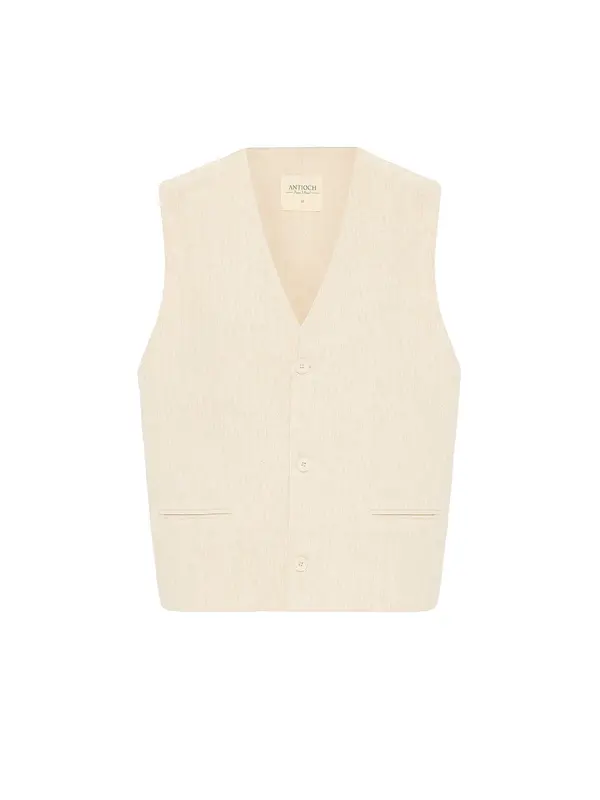 Antioch Antioch Prsluk  ecru/prljavo bijela