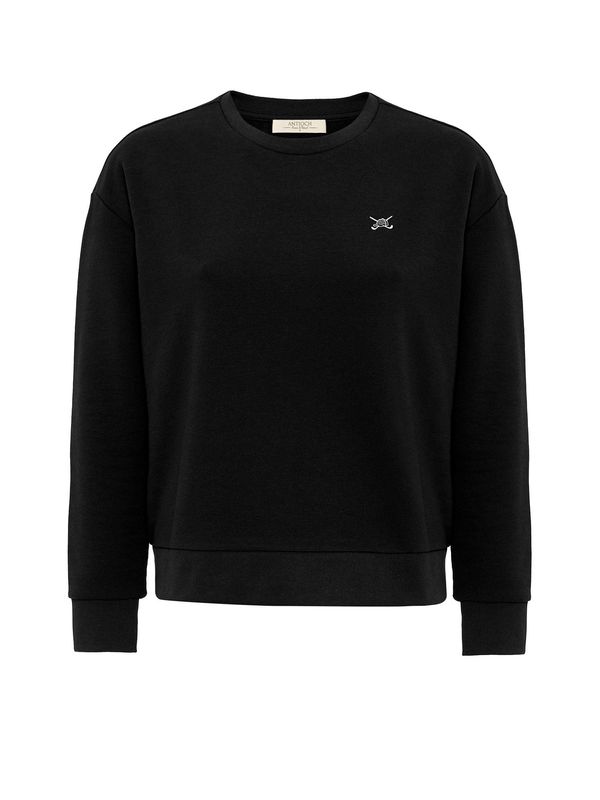 Antioch Antioch Pulover  crna / bijela