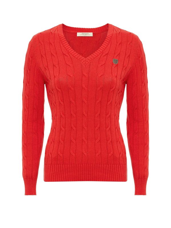 Antioch Antioch Pulover  smeđa / crvena
