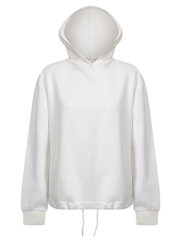 Antioch Antioch Sweater majica  ecru/prljavo bijela / crna