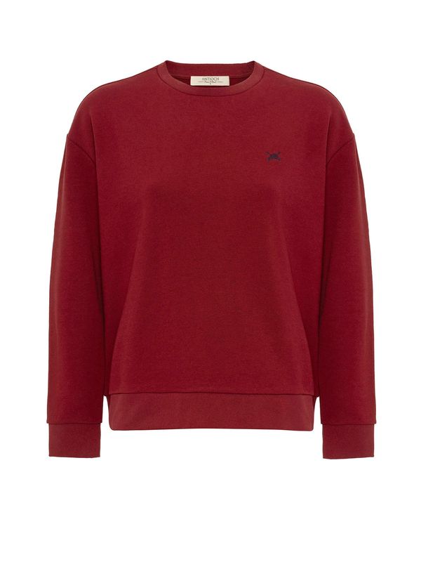 Antioch Antioch Sweater majica  mornarsko plava / bordo