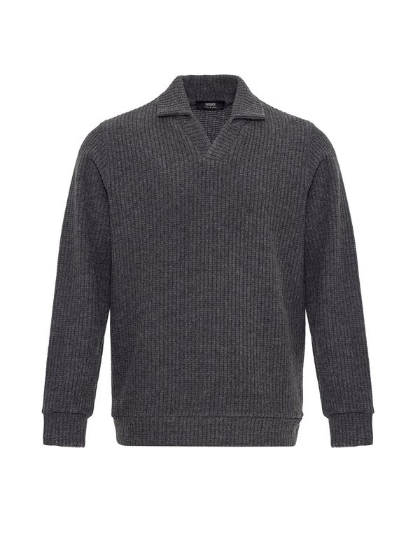 Antioch Antioch Sweater majica  siva / antracit siva