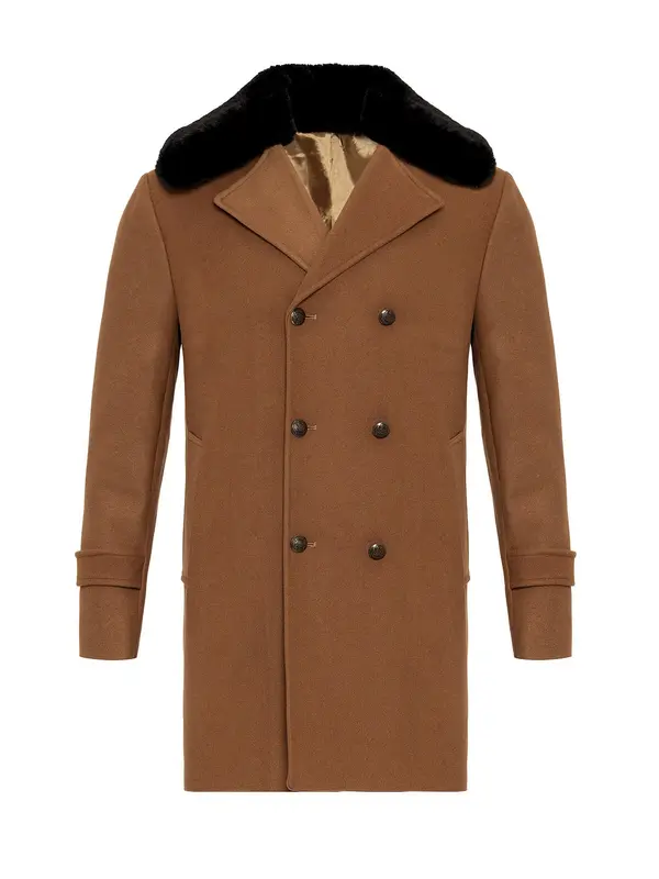 Antioch Antioch Zimski kaput  boja devine dlake (camel)