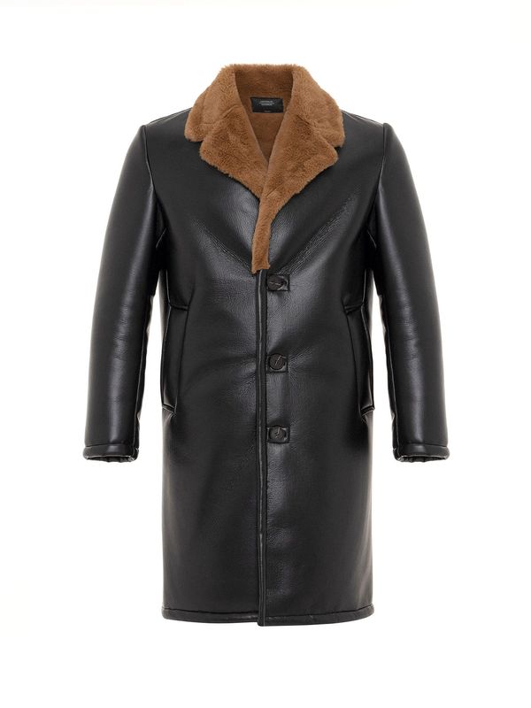 Antioch Antioch Zimski kaput  smeđa / crna