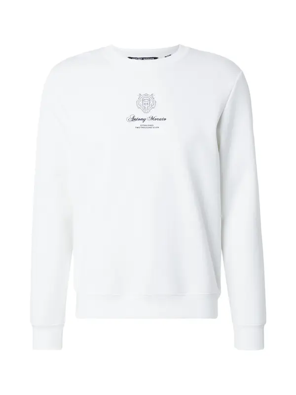ANTONY MORATO ANTONY MORATO Sweater majica  crna / bijela