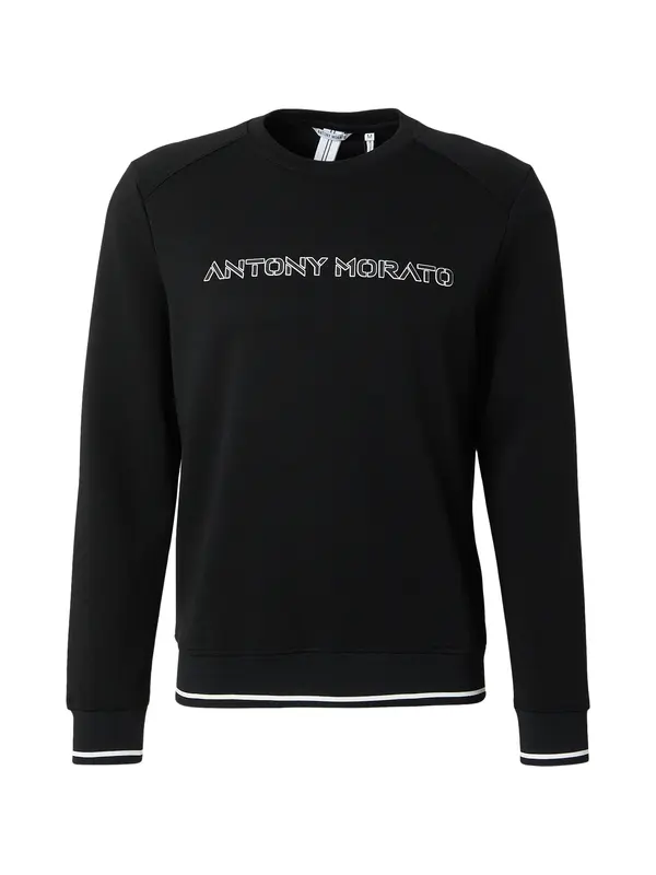 ANTONY MORATO ANTONY MORATO Sweater majica  crna / bijela
