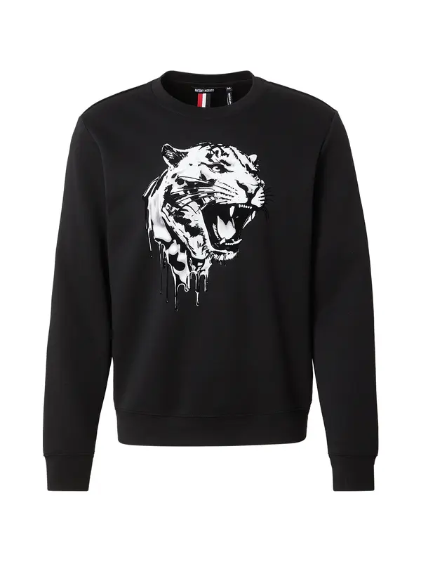 ANTONY MORATO ANTONY MORATO Sweater majica  crna / bijela