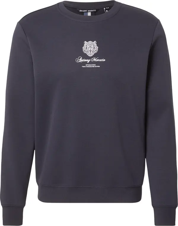 ANTONY MORATO ANTONY MORATO Sweater majica  tamno plava / bijela