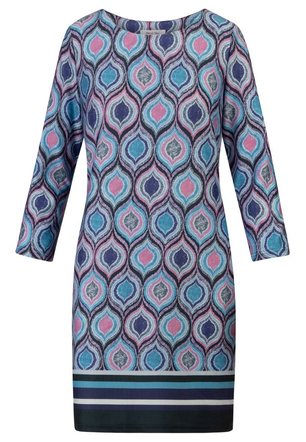 APART APART Haljina  tirkiz / tamno ljubičasta / svijetloroza / crna