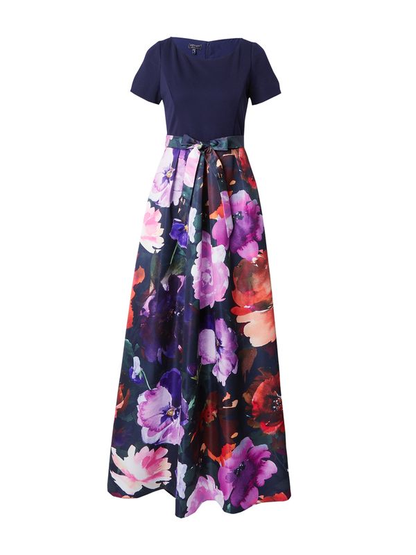 APART APART Večernja haljina  mornarsko plava / zelena / ljubičasta / narančasta